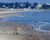 Nantasket Beach Webcam showing a crowded beach.